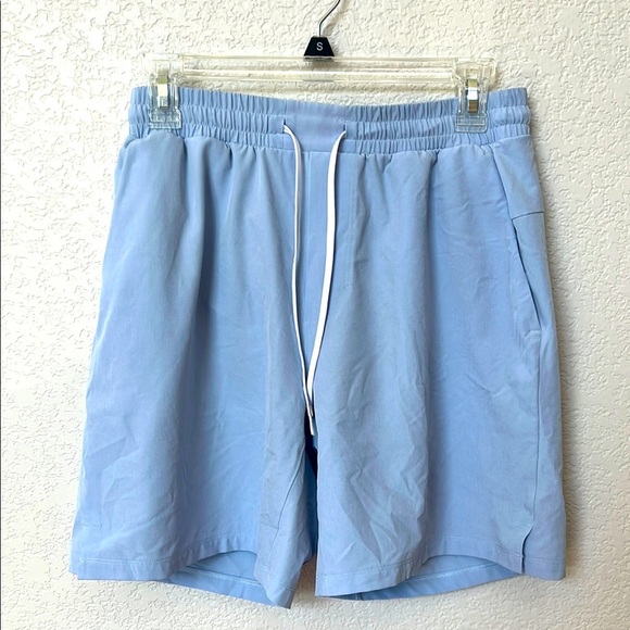 Lululemon Men Athletic Shorts with Liner Blue size Small - Picture 2 of 12